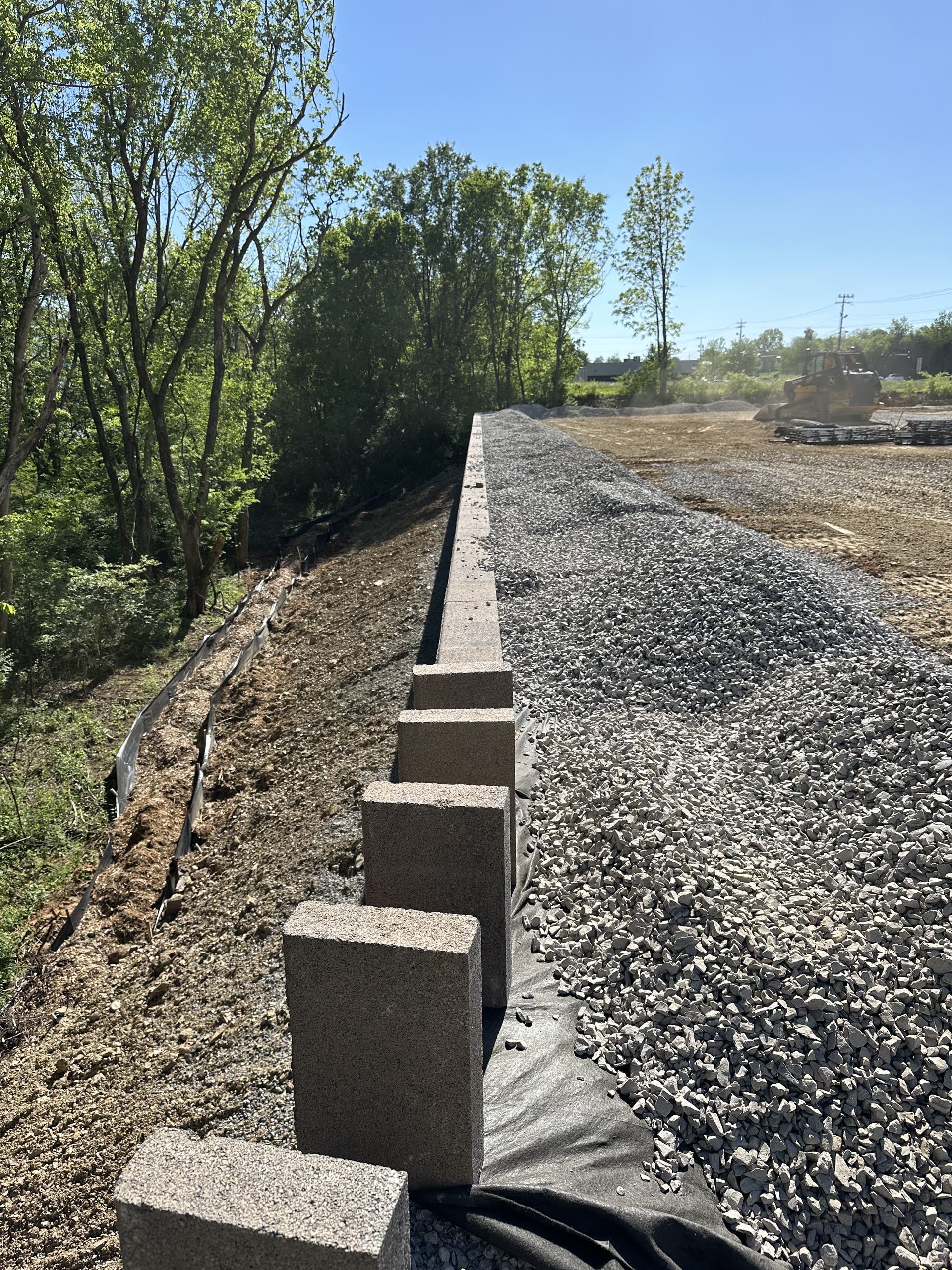 Commercial excavation and site prep Farragut TN - Dollar General project