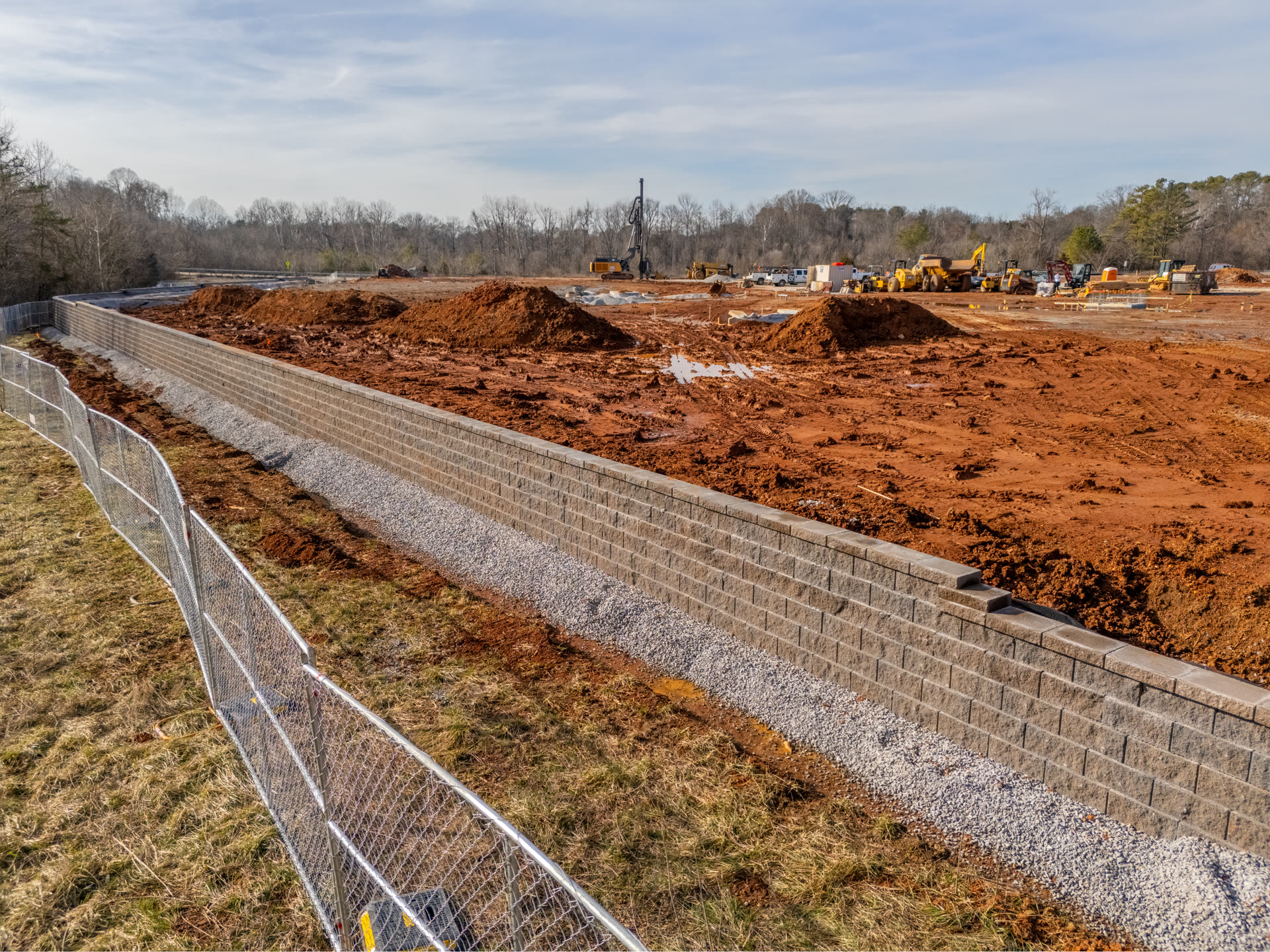 Commercial retaining wall Knoxville TN