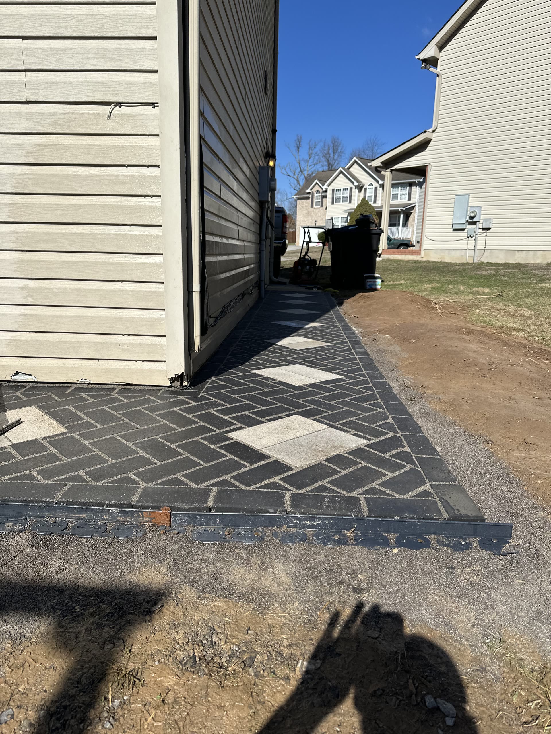 Paver patio installation Knoxville TN